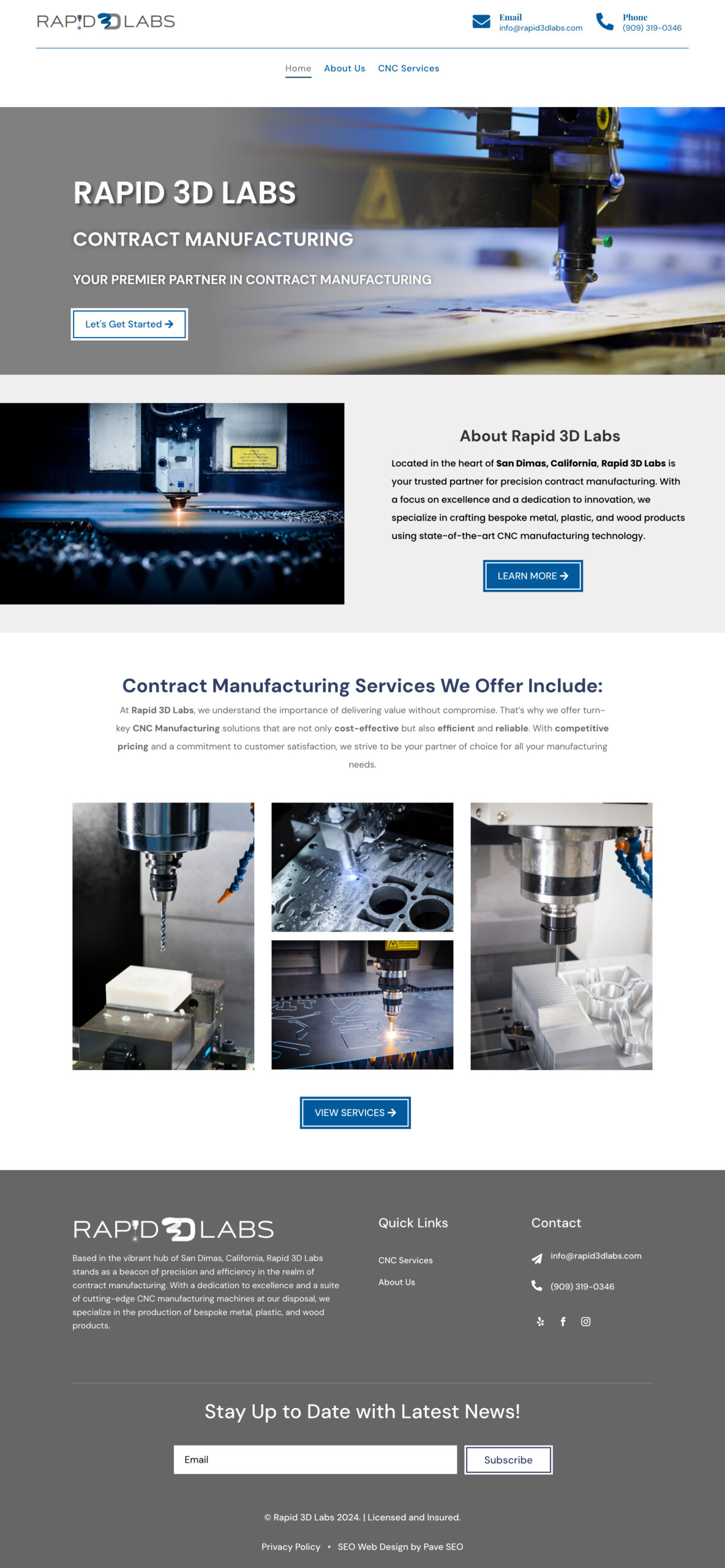 rapid3dlabs Fit Fifty Five Website SEO Web Design